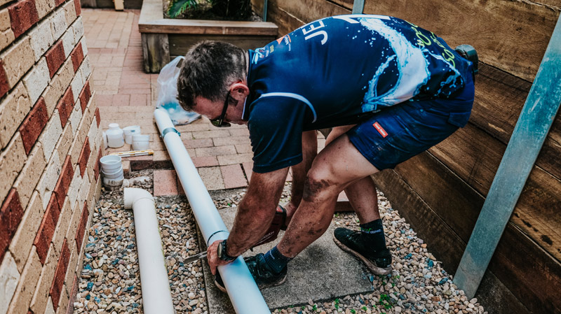 Plumber Burleigh Heads at work